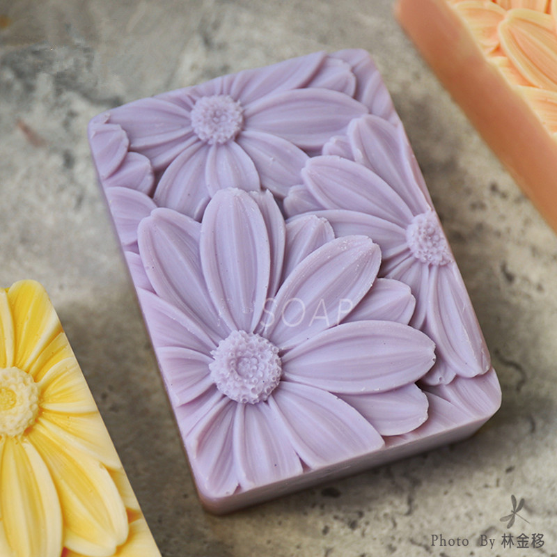 Soap Making Instructions - Najnowszy!! !3d elegancka słonecznikowa forma do