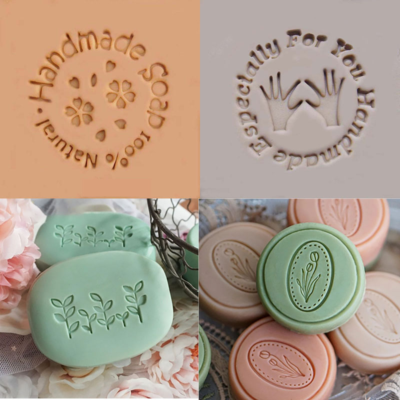 Soap Making Accessories - Spersonalizowana niestandardowa forma do pieczęci mydlanych,