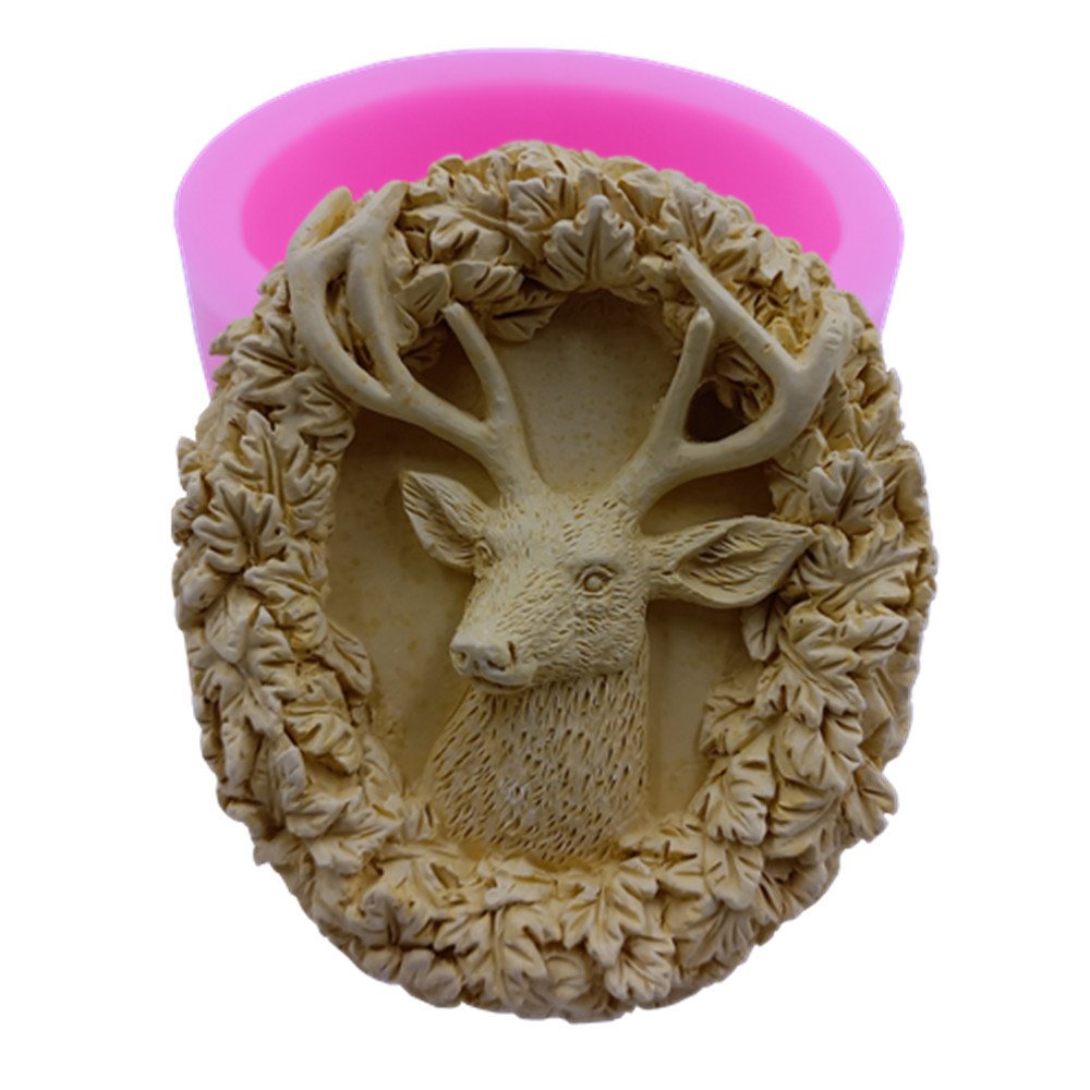 Soap Making Accessories - Deer Design mydło silikonowe formy do