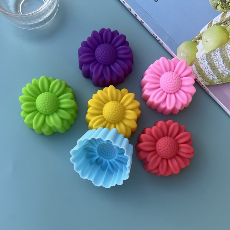 Soap Making Workshop - 6-częściowy zestaw silikonowych foremek z motywem