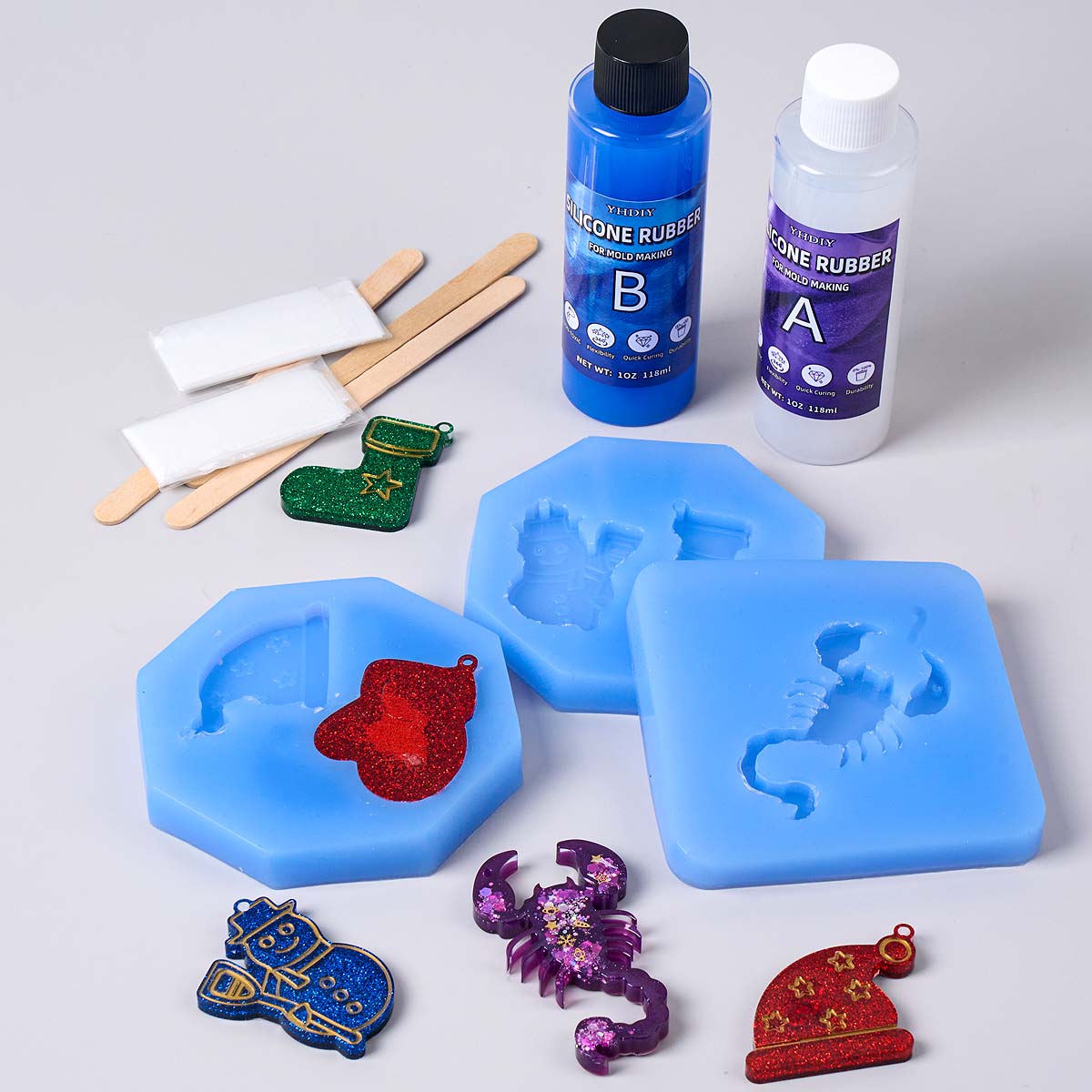 Zestaw do tworzenia form silik – Soap Making Liquid recenzja i cena