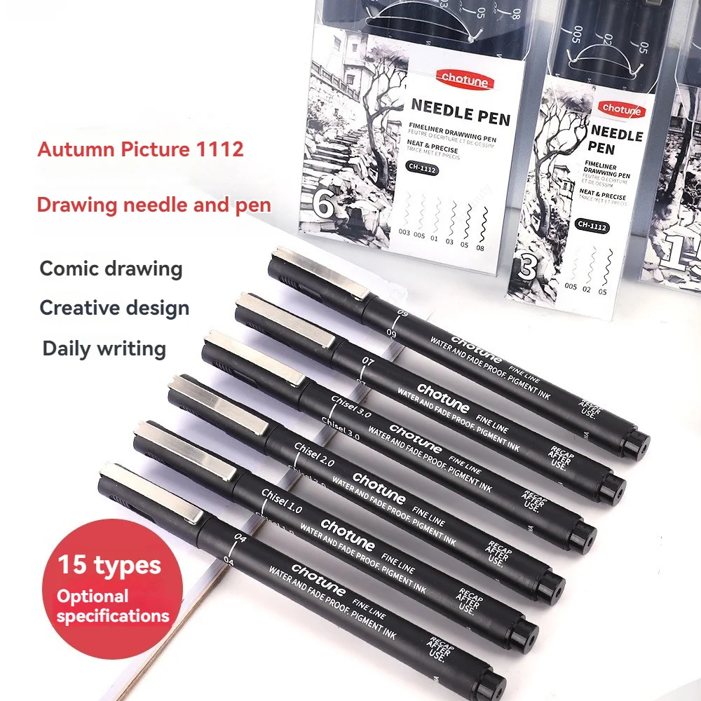 Czarne mikropługopisy, 15 rozm – Copic Marker Sketch recenzja i cena