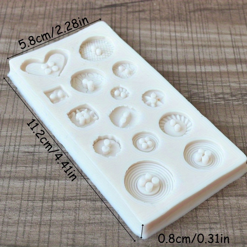 Forma silikonowa do guzików, f – Soap Making Workshop recenzja i cena