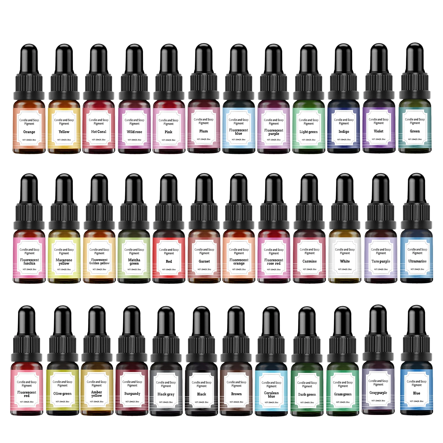 36 kolorów 10ml Barwniki do Św – Soap Making Liquid recenzja i cena