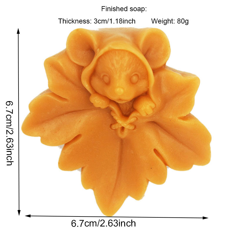 1szt 3D Maple Leaf mice Mold S – Soap Making Art recenzja i cena