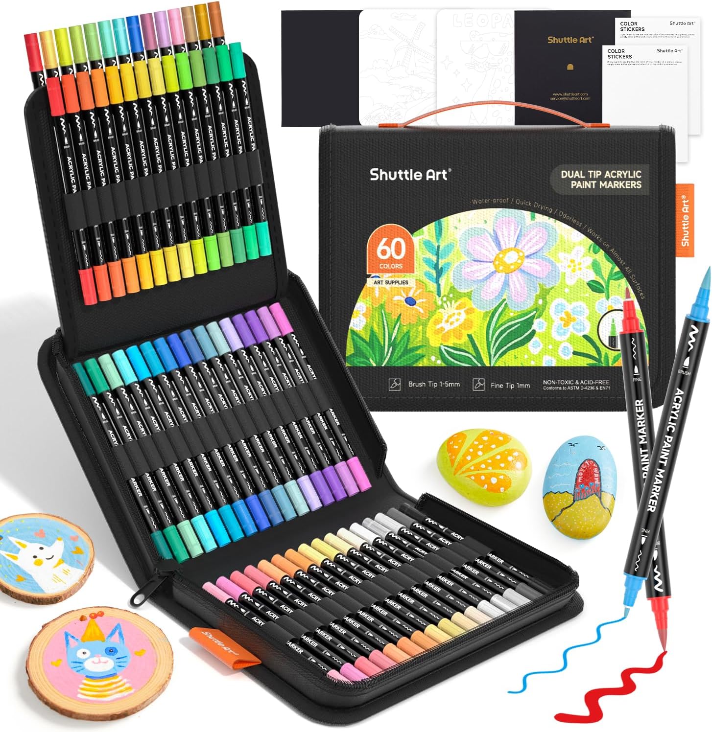 Markery akrylowe Shuttle Art 6 – Copic Marker Classic recenzja i cena