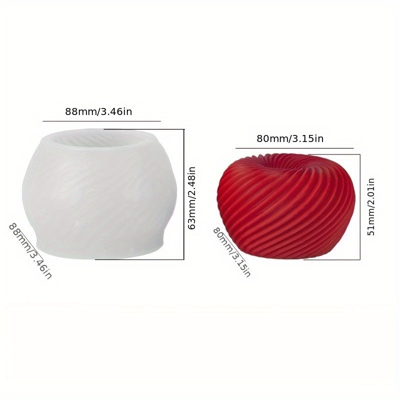 Modna, czerwona silikonowa for – Soap Making Accessories recenzja i cena