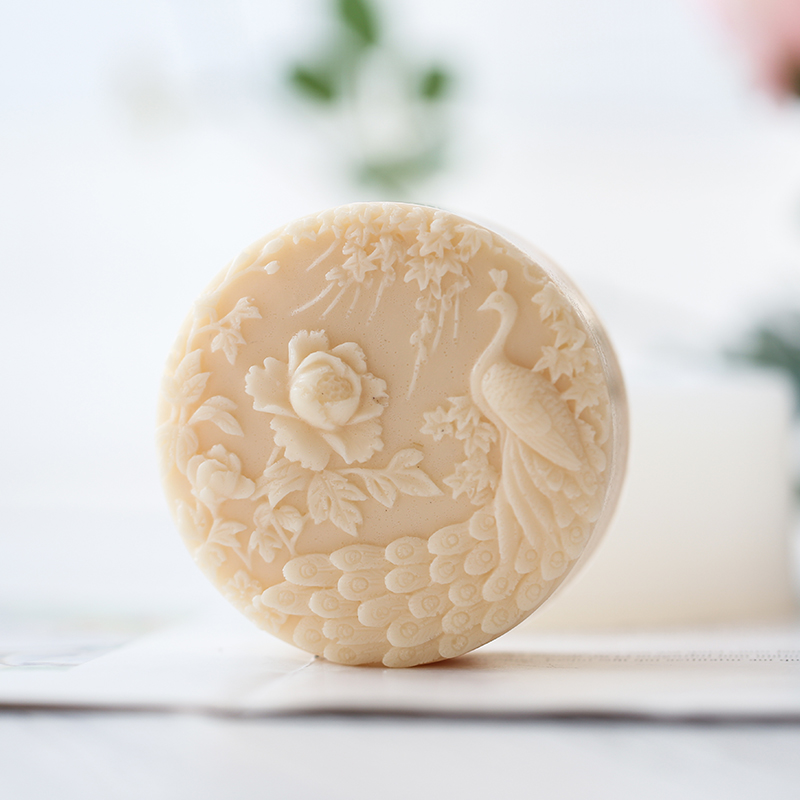 Kwiat pawia wzór silikonowe fo – Soap Making Art recenzja i cena